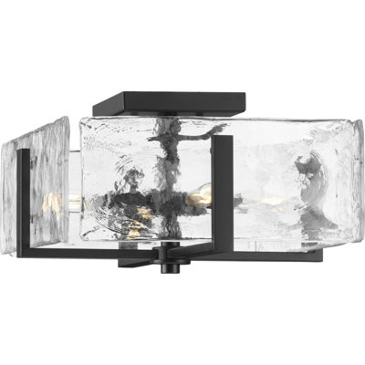 Alwick Glass Flush Mount