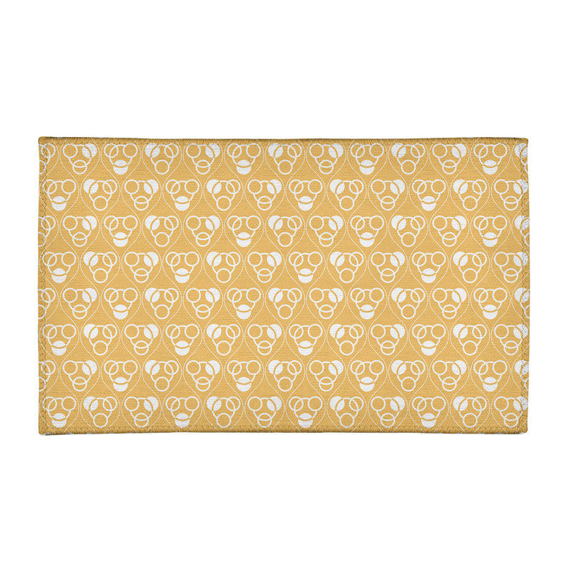 Chenille Geometric Indoor Rug, Rectangle 2' x 3'