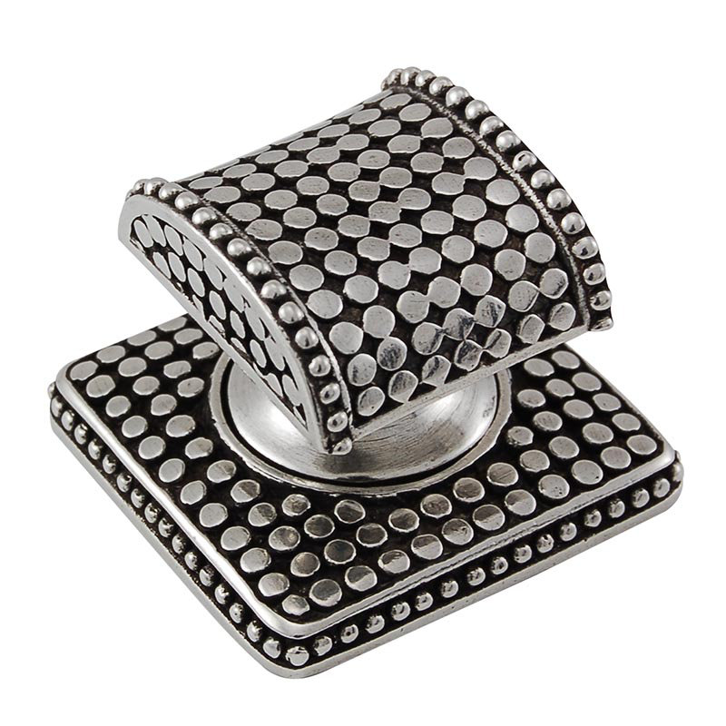 Tiziano Geometric Knob, Vintage Pewter