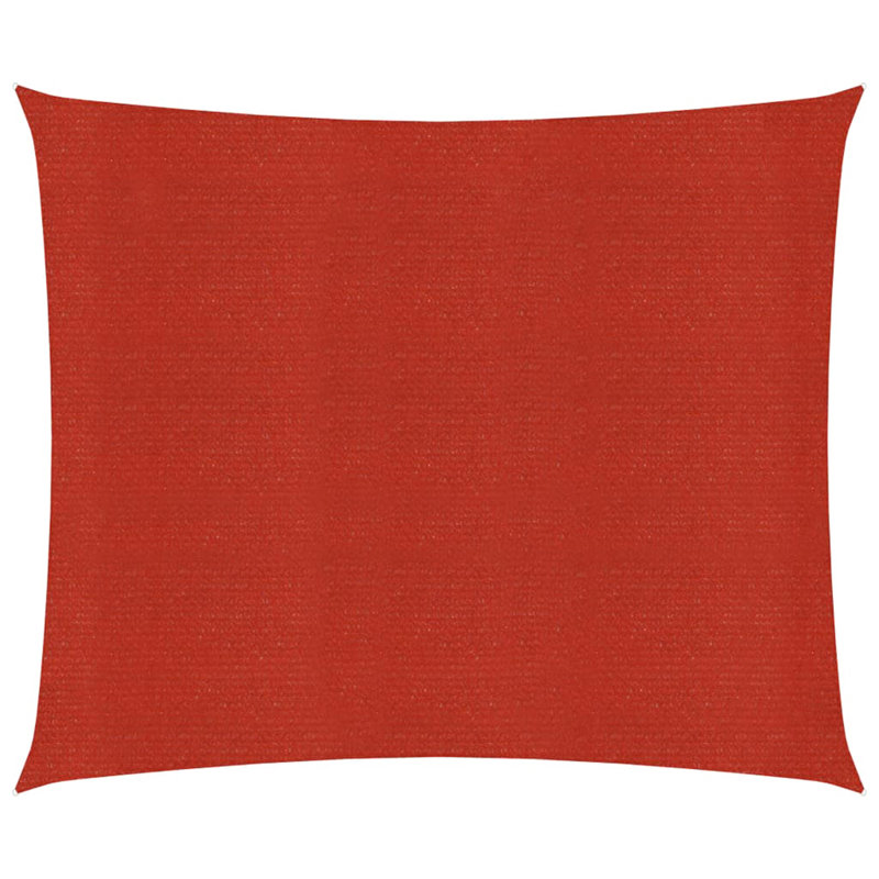 Pesotum 3.6m x 3.6m Square Shade Sail, Red