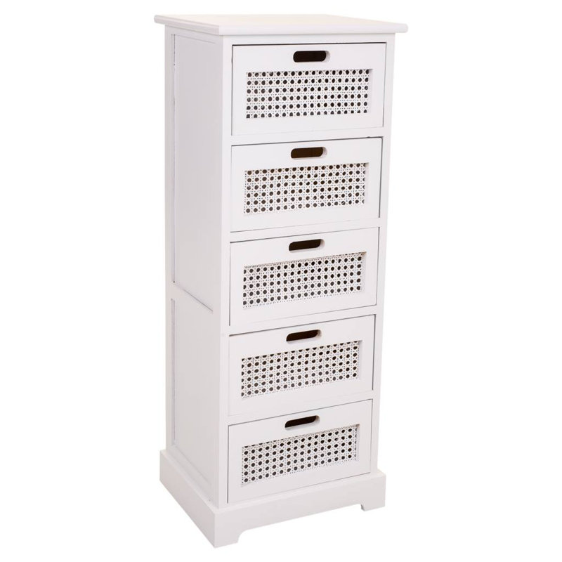 Floodwood 35cm W 5 - Drawer Chest of Drawers