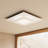 Offset Glass LED Flush Mount-68866518