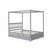 Canopy Bed with Twin Trundle