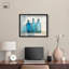 «Three Three Blue Bottles Shadowbox Print Farmhouse» par Art Remedy-115127243-115127245