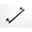 Porte-serviettes en acier inoxydable. Support mural noir mat, style moderne, salle de bain 9 pièces, facile à installer - acier. Luxe, approche d'installation-695841585
