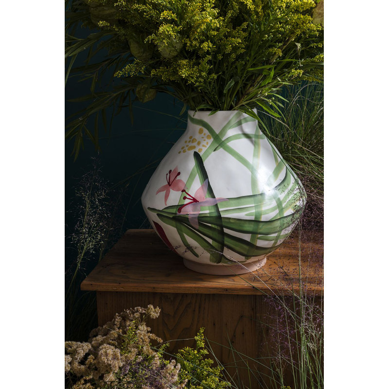 Umi 14'' Handmade Ceramic Table Vase