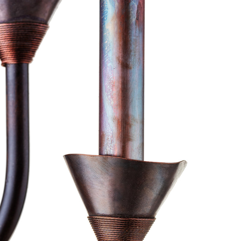 Stacked Teepee Sconce