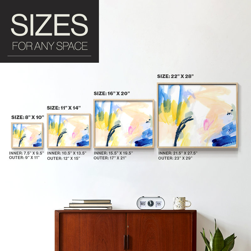 «Candy Swipe I», reproduction encadrée, Naturel, H 11 po x l 14 po