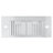 30 inch 900 CFM Convertible Insert Range Hood 4 Speed Quiet Stainless Steel Panel Push Button Control with LED Lights-120430904