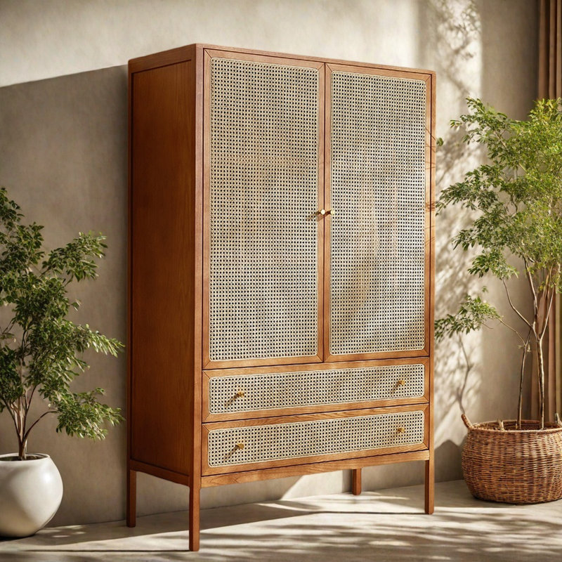 Simple garde-robe tissée rétro, Cerisier