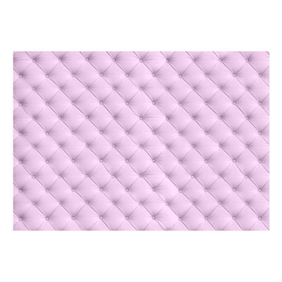 Adhésif mural amovible Lanny Peel & Stick - doux motif Chesterfield rose
