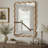 Wavy Rectangle Solid Wood Frame Decorative Mirror For Bedroom, Bathroom, Living Room, Entryway-708307488-708307503