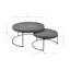 Grandes tables basses gigognes rondes Volterra