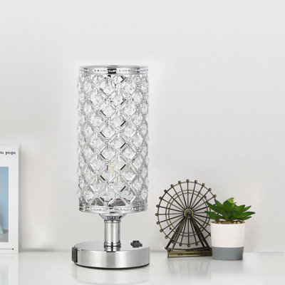 Deepali USB Bedside Table Lamp