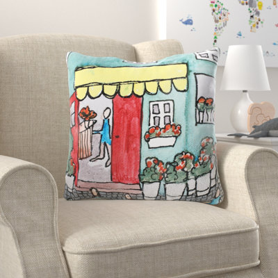 Swisher Art Throw Pillow