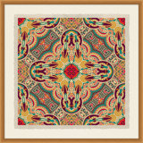 Rhiannon 4 Framed Graphic Art Canvas