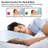 Harrigan Memory Foam Cooling Bed Pillow Firm Support with Cooling Technology, Washable System