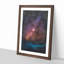 Stars Over The Ocean Painting - Framed Print-56922659-56922662