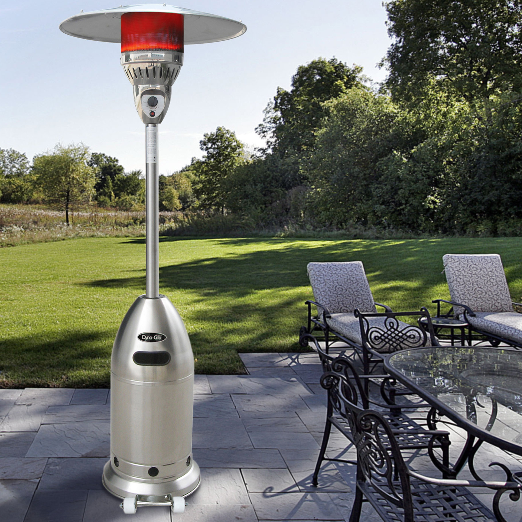 Dyna-Glo 48,000 BTU Propane Patio Heater u0026 Reviews | Wayfair