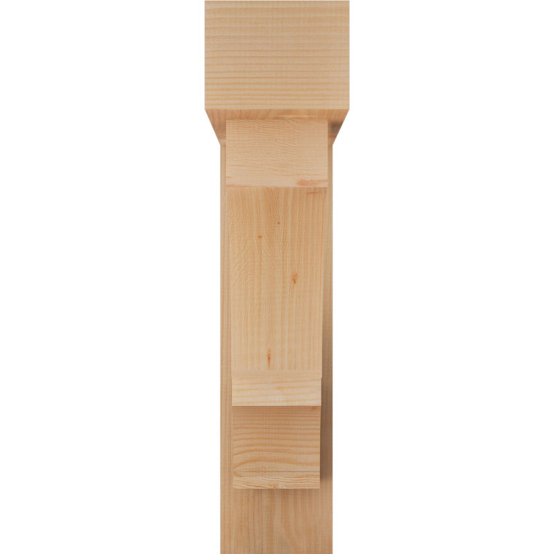 Support de bloc Balboa avec entretoise décalée, 36 x 32, Sapin Douglas de l 8 po (scié brut)