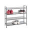 Shoe Rack anthracite, 73 x 72 x 25 cm