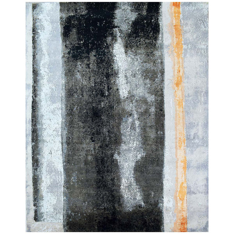 Abstract Area Rug, Rectangle 9' x 12'