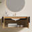 36"  Wall-Mounted Floating Single Bathroom Vanity Set With White Ceramic Sink And Chevron Wood Grain Cabinet-1823375156-1673589192