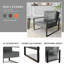 Fauteuil Carlean de 58,42 cm de large-36851464