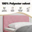  Velvet Headboard Argyle With Headboard 80 Cm Velvet-79524402