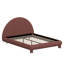 Lit plateforme en tissu Boucle-367662366
