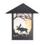 9" Wide Seneca Moose Creek Left Wall Sconce