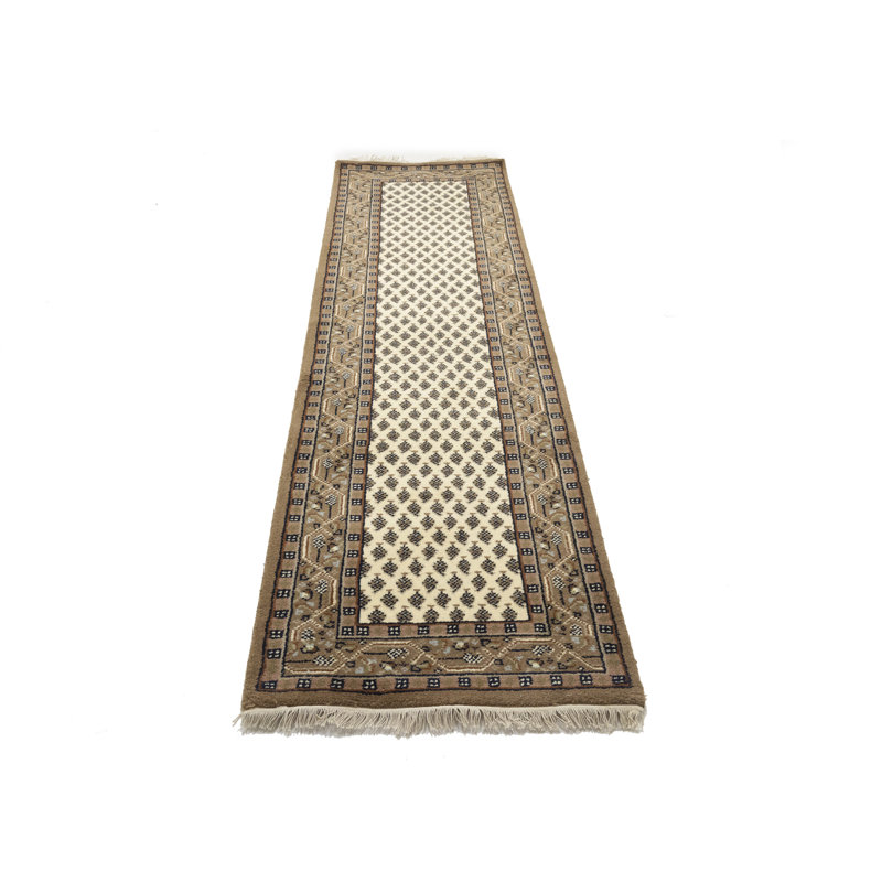Tapis de couloir oriental crème crème Indem Botemir 2'5X9