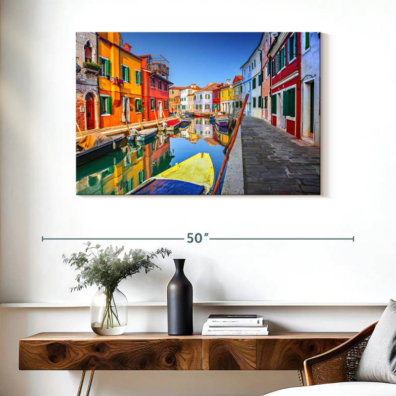 Lilie Trieste Side Canal, 26" H x 39" W