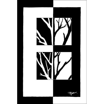 " Minimalist Tree II " by Jennifer Goldberger