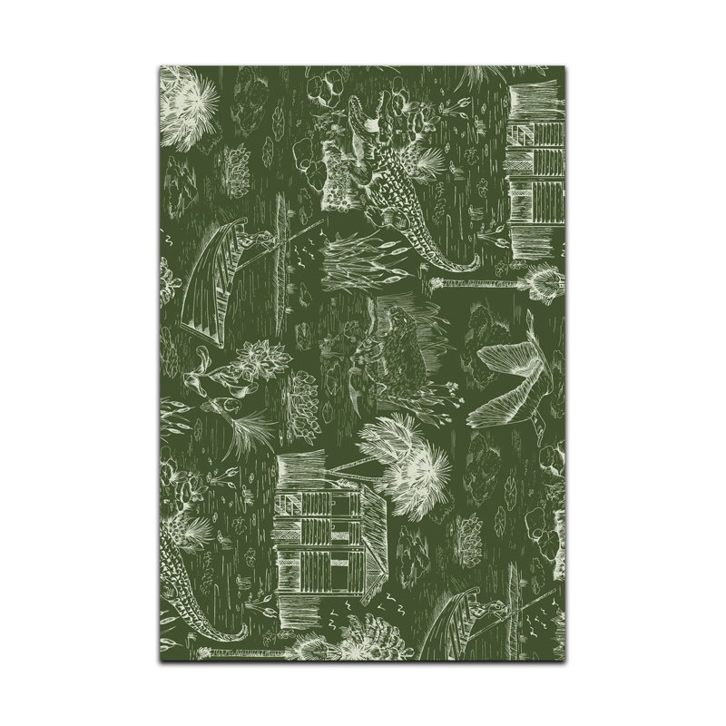 Tapis intérieur / extérieur Angilia, Rectangle 2 pi 8 po x 5 pi