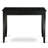 5 Piece Kitchen Counter Set Includes a Rectangle Dining Room Table and 4 Dining Chairs, 30x48 Inch, Black-884477813-840902289-840902288