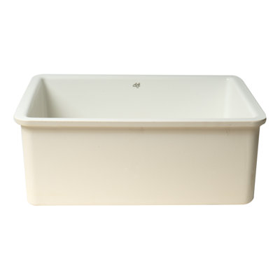 23.25'' L Single Bowl Fireclay Kitchen Sink