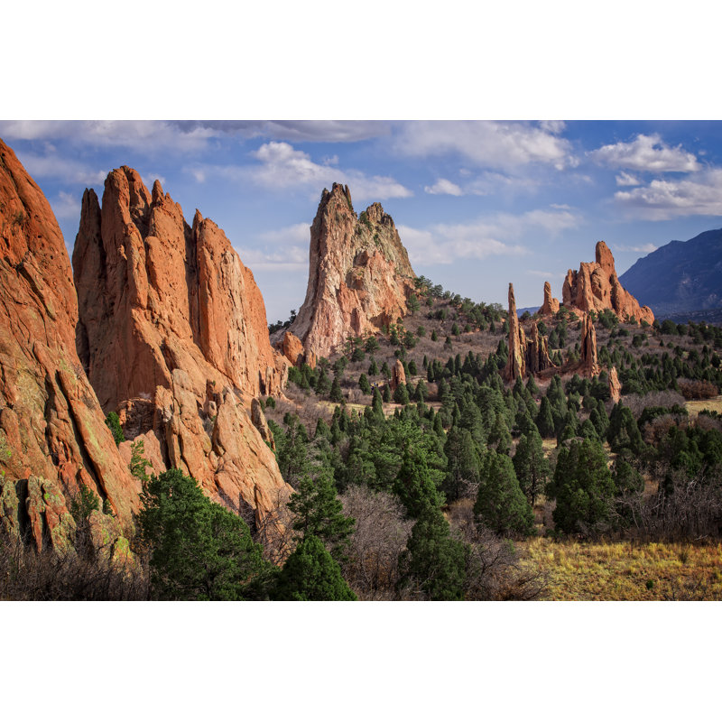 Garden Of The Gods, Colorado Springs, Colorado. by StevenSchremp - Wrapped Canvas Print, 81cm H x 122cm W