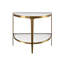 36'' W Glass Console Table
