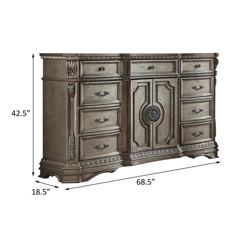 Commode 9 tiroirs Atheer