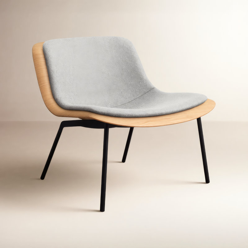 Nonesuch Upholstered Accent Chair, Vesper Light Grey