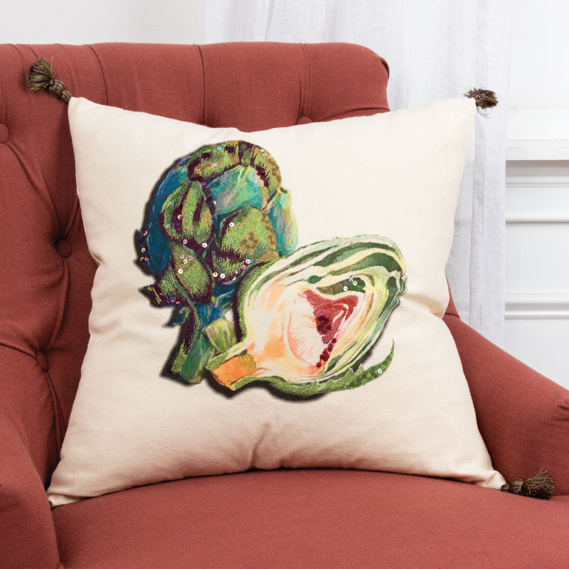 Housse et insert de coussin en coton Artichoke