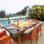 Rectangle Concrete Smokeless Fire Pit Table-1592375366