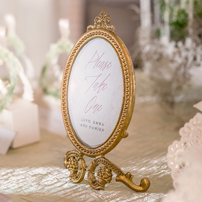 Dimmitt Metal Embossed Picture Frame