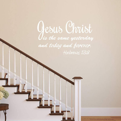 Text & Numbers Non-Wall Damaging Wall Decal