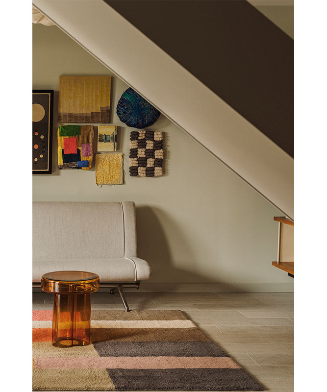 Wool Area Rug Chroma Palette, 6'7" x 9'10"