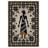 Annie Collection Digital Print Cotton-Polyester Gray Human Figured Floral Rug-433337362