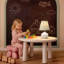 Glass Table Lamp With Adjustable Angle