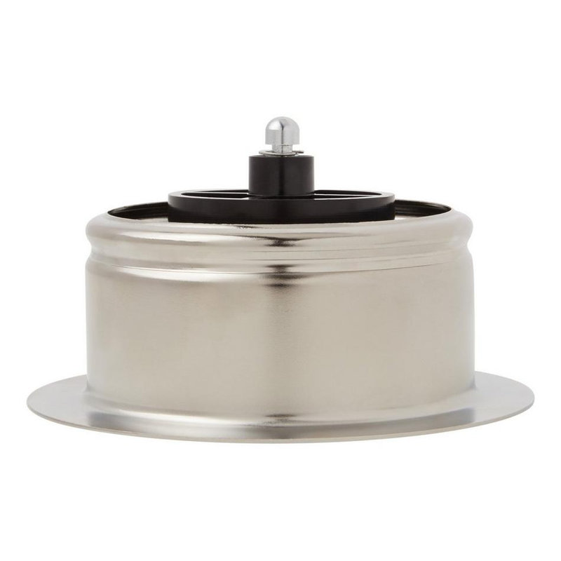 4-1/2" Garbage Disposal Flange with Stopper, Polished Nickel