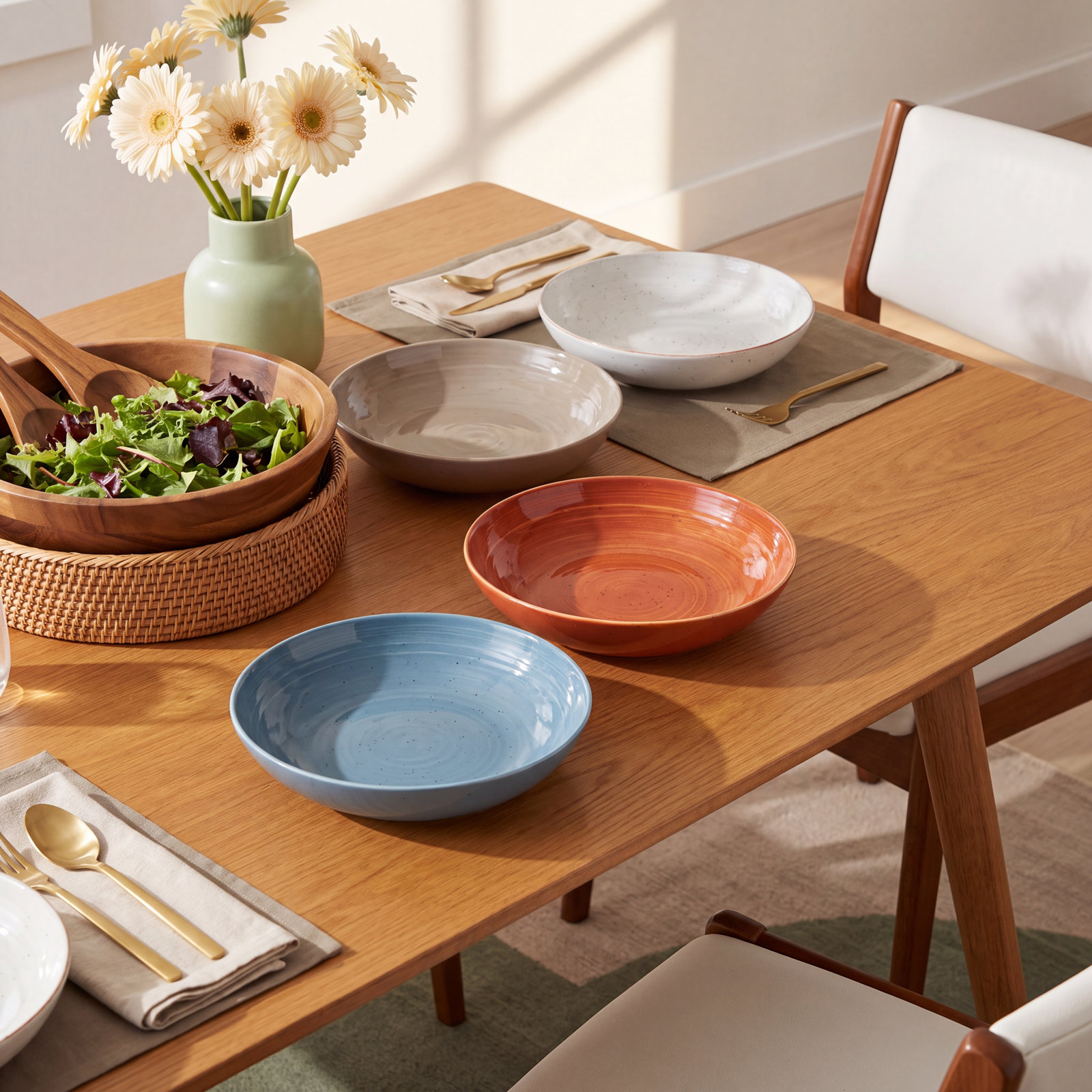 Siterra Stoneware Pasta Bowl